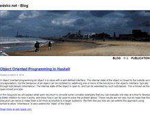 Tablet Screenshot of edsko.net